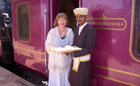 Warm Welcome to The Golden Chariot Train
