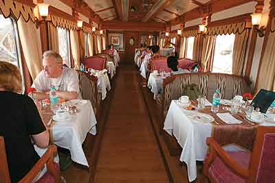 Stately Carriage South India's first luxury train